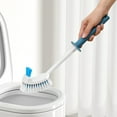 thumbnail image 1 of YMARPT Toilet Bowl Brush And With 2 Type Capability Brush(Rubber Brush + Slit Brush) Toilet Bowl Brush Clean Every Corner Of The Toilet for Home Household Cleaning, 1 of 5