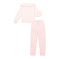 thumbnail image 1 of YMI Girls' Printed Hoodie and Joggers Active Set, 2 Piece, Sizes 7-16, 1 of 4