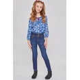 thumbnail image 1 of YMI Jeans Girls 3 Button Essential Skinny Jeans With Faux Front Pockets, 1 of 6
