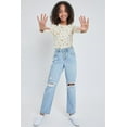 thumbnail image 1 of YMI Jeans Girls Selena Dream Button Fly Straight Leg Hybrid Jean, 1 of 7
