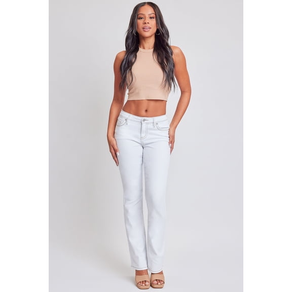 Women’s Premium Heavy Stitch Mid-Rise Bootcut Jeans