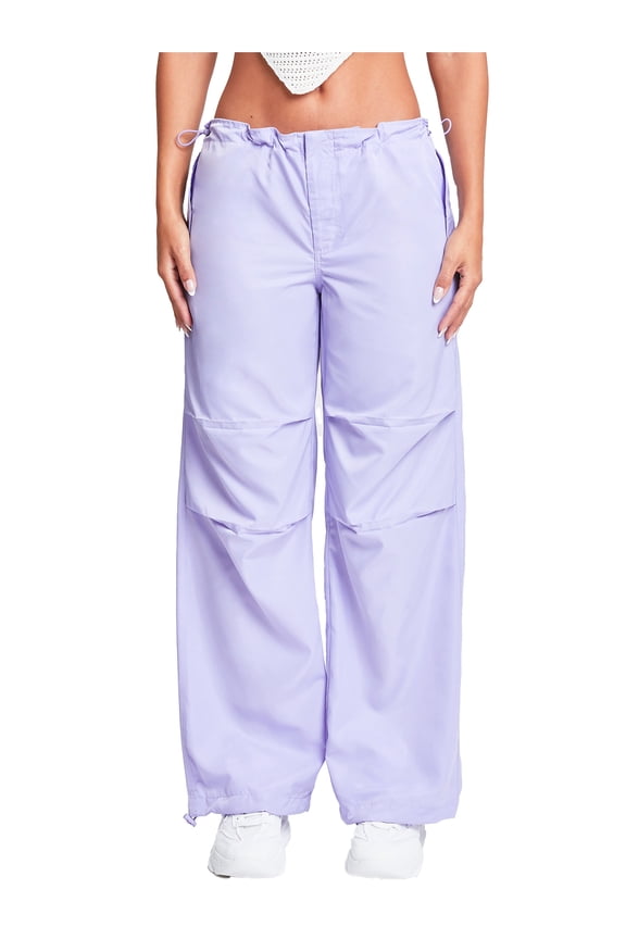 Jeans Women's Relaxed Nylon Parachute Pants