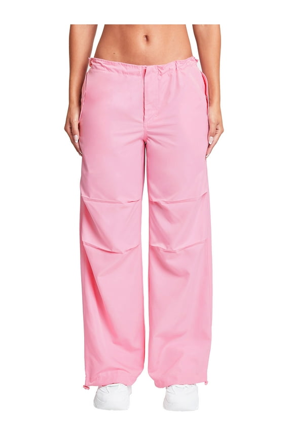 Jeans Women's Relaxed Nylon Parachute Pants