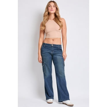 Women's Straight Leg Cargo Skater Jeans