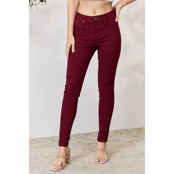 YMI Jeanswear Hyperstretch Mid-Rise Skinny Jeans