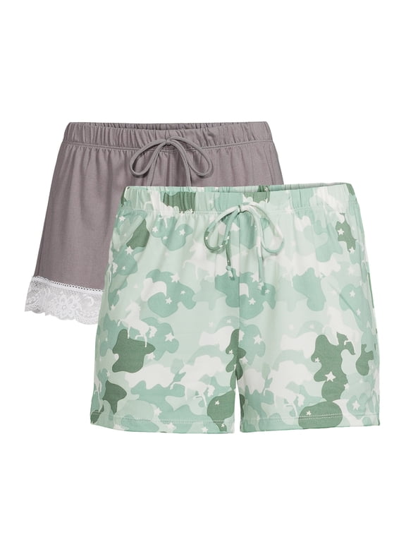 Juniors’ 2-Pack Sleep Shorts