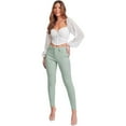 thumbnail image 1 of YMI Women's Hyperstretch Mid-Rise Skinny Jeans - Jade - Medium, 1 of 4