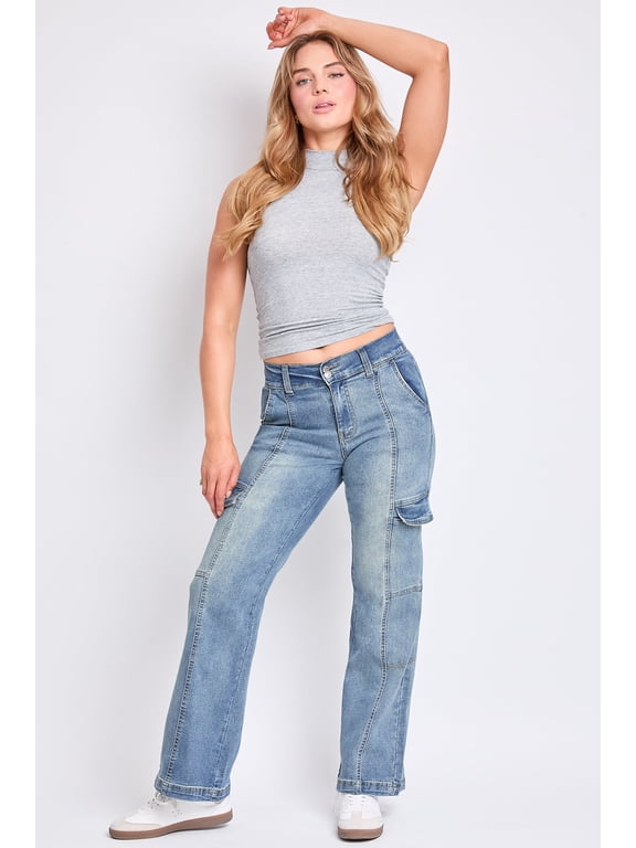 Women's Straight Cargo Jeans