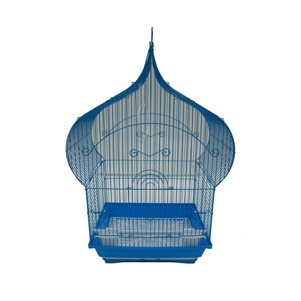 YML 1194BLU Taj Mahal Top Bird Cage, Small, Blue