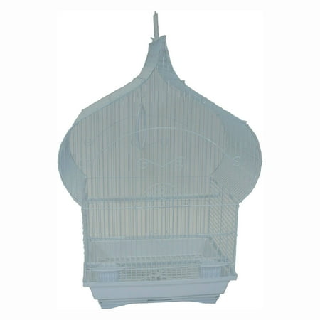 YML 1194WHT Taj Mahal Top Bird Cage