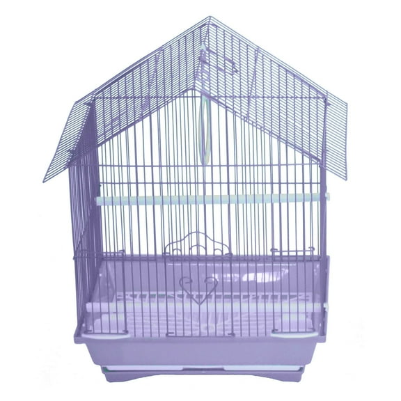 YML 1314PUR House Top Style Small Parakeet Cage