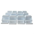 thumbnail image 1 of Lot of 12 plastic cup with cover for cages sizes 18x14, 1 of 1