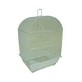 thumbnail image 1 of YML A1104WHT Round Top Style Small Parakeet Cage, 11 x 9 x 16", 1 of 2