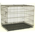 thumbnail image 1 of YML Group Foldable 42" Pet Crate for Dogs with Tray, 1 of 3