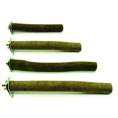 YML P10 Lot Of 2 Single Bolt Smooth Finished Wooden Perch For Parrot- P10