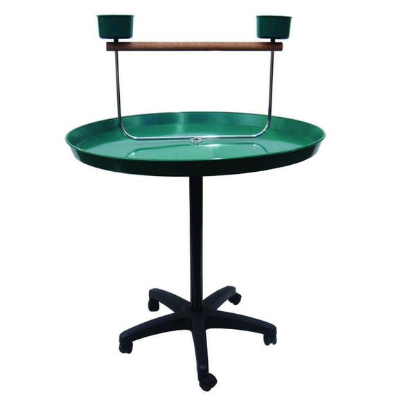 ymlgroup Indoor Bird Play Stand 36"" Parrot Stand in Green Medium