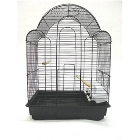 YML  Shell Top Bird Cage - Black