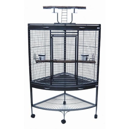 YML WI37C-AC Corner Wrought Iron Cage