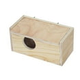 thumbnail image 1 of YML WNB5 Assembled Wooden Nest Box for Outside Mount with Dowel, Large, 1 of 2