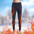 thumbnail image 1 of YMNXA Men's Leggings Elastic Waist Solid Color Mois-Ture-Absorbing And Heat-Generating Slim Fit Comfortable Stretchy Warm Pants For Daily Wear,Black,Xl, 1 of 5