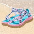 thumbnail image 1 of YMNXA Toddlers Kids Boys Sandals Soft Sole Non Open Toe Comfortable Breathable Water Shoes For Outdoor Beach Sports And Daily Wear,Pink,11-11.5 Years, 1 of 9