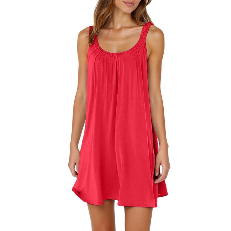 open lace back dress PRETTYGARDEN Women's Short Summer Dress Elegant Classy A Line Sleevele