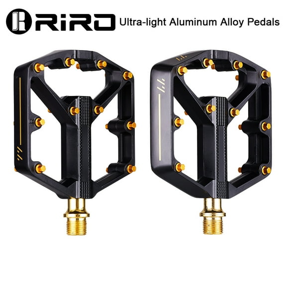 YMTQ 3 Bearings MTB Ultra-light Aluminum Alloy Pedals Moutain Bike Non-slip Wide Platform Pedals Road Bicycle Racing Accessories