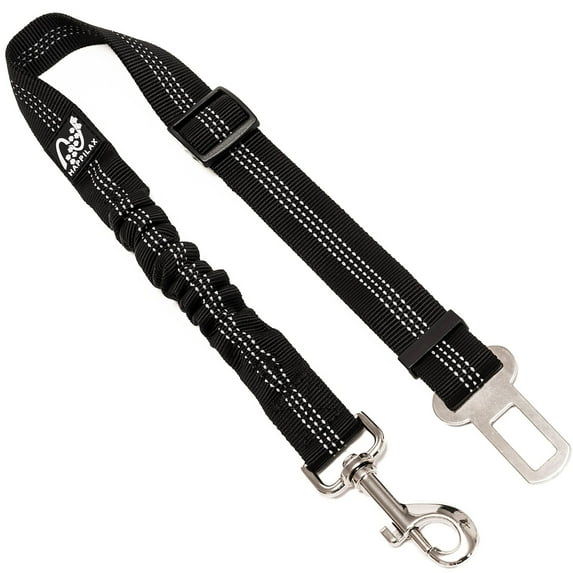 YMTQ Dark Dog Car Seatbelt Adjustable 18 27inch Length Durable Dog Safety Seat Belt