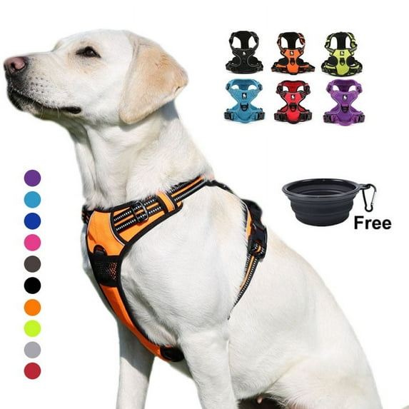 YMTQ Dog Harness Small Large Durable Reflective Pet Harness Dog Running Safety Lift Pulling Walking Harness For Dog Travel