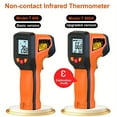 thumbnail image 1 of YMTQ Infrared Thermometer Handheld Temperature Gun Non-Contact Laser Heat Tester -50-600°C for Industrial Home Automobile Use, 1 of 6