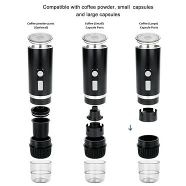 YMTQ Portable Full Automatic Espresso Coffee Machine Mini For Large And Small Capsules
