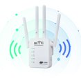 thumbnail image 1 of YMTQ Wifi Amplifier Clearance Wifi Extender Wifi Booster 1200Mbps Wifi Amplifier Wifi Range Extender Dual Band Wifi Router Repeater for Home 2.4Ghz & 5Ghz White, 1 of 8