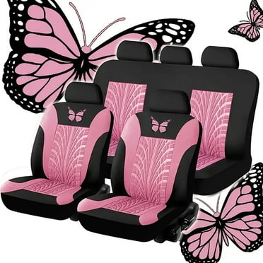 YMUQEIGH Deals Full Set Of Car Seat Covers-Universal Embroidered Car Seat Cover Set