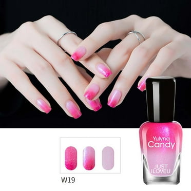 YMUQEIGH Deals Temperature Control Change Nail Polish Long-Lasting Non-Bake Manicure And Quick-Drying Nail Polish