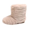 thumbnail image 1 of YMUQEIGH Girls Boys Kids Faux Fur Boots Furry Fuzzy Fluffy Snow Boots Warm Winter Boots Flat Shoes Outdoor Boot, 1 of 7