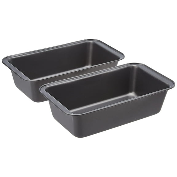 YMWVH 2-Piece Non-Stick Carbon Steel Baking Pans, 11.65.2 inch - Ideal for Homemade Breads, Meatloaf, Cakes, Sourdough, Brownies & Lasagna