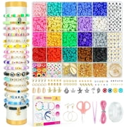 YMWVH DIY Bracelets Making Kit for Kids & Adults, Easy to Use Craft Kit with Complete Accessories, Safe Materials & Video Tutorial, Perfect for Classroom, Party & Gift
