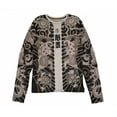 thumbnail image 1 of YMX by YellowMan Boy's Madkool Long Sleeve Sepia Yakuza Tattoo Tee - XXS, 1 of 4