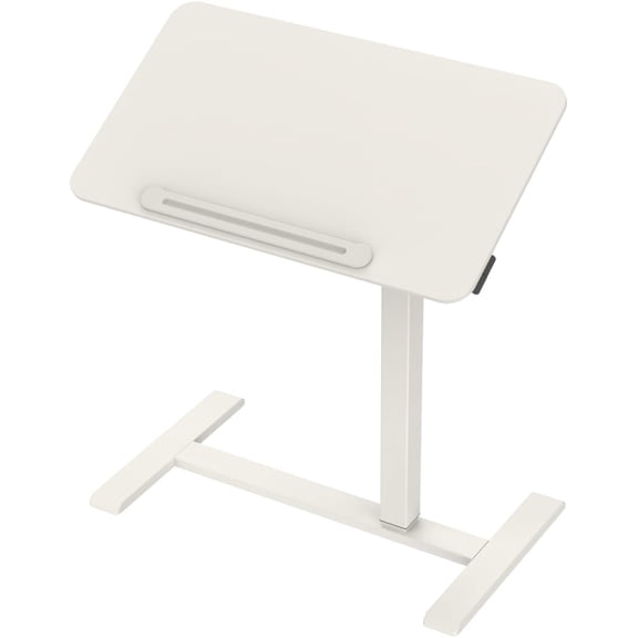 YN AnyDesk Nest Pro Sit Standing Desk, Portable Folding Stand Desk with Hidden Wheels, Computer Workstations, Home Use, Couch Side Table, Bedside Table, Kitchen Prep Table, Cordless (Mist)