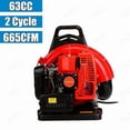 thumbnail image 1 of YNCE 2 Stroke High Power Gas Backpack Leaf Blower 3HP - 63CC Engine, 665CFM , Adjustable Speed, Ergonomic Design for Effortless Leaves, Snow, and Debris Cleanup (Red_XL), 1 of 9
