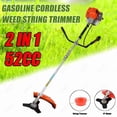 thumbnail image 1 of YNCE New Weed Eater Gas Powered 52cc 2-Stroke Gas Crank, 2 in 1 Grass Trimmer, Multi-Functional Trimming Tool - String Trimmer, Brush Trimmer, 1 of 9