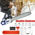 thumbnail image 1 of YNCE 58CC Gas Chainsaw, 20 Inch Power Chain Saw, 2-Cycle Handed Petrol Chainsaws Gasoline Chainsaws Garden Tool for Cutting Trees, Wood, Outdoor Home Garden and Farm Use, 1 of 8