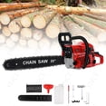 thumbnail image 1 of YNCE 58cc Gas Chainsaw 2-Cycle Engine Gas Powered Chainsaws 20 Inch Petrol Handheld Cordless Gasoline Chain Saw for Cutting Wood Tree Trimming Farm Garden, 1 of 10