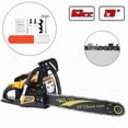 thumbnail image 1 of YNCE 63CC Gas Chainsaw 20 Inch Bar - 3.75HP 2-Cycle Gas Chain Saw with Easy Start, Anti-Vibration for Forest Logging, Wood, Orchards and Ranches Cutting Use, 1 of 10