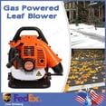 thumbnail image 1 of YNCE Gas Powered Backpack Leaf Blower, Commercial Heavy Duty 52CC 2 Cycle Engine, 200MPH 550CFM for Professional Yard Care, Large Properties & Lawn Maintenance (Orange_2), 1 of 10