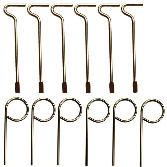 YNFAG Emergency Locksets Round and Flat Key Pin