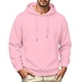 thumbnail image 1 of YNGKMEA Men's Hoodies Loose Fit Pullover Casual Fashion Long Sleeve Hooded Sweatshirts with Pocket, 1 of 5