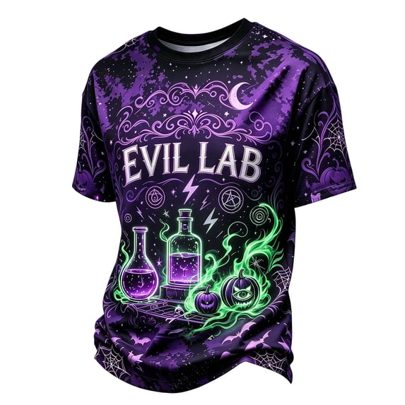YNGKMEA Mens Short Sleeve T Shirt Summer Halloween Novelty Graphic Top Casual Fashion Crewneck Tees Shirts for Holiday Party Festive