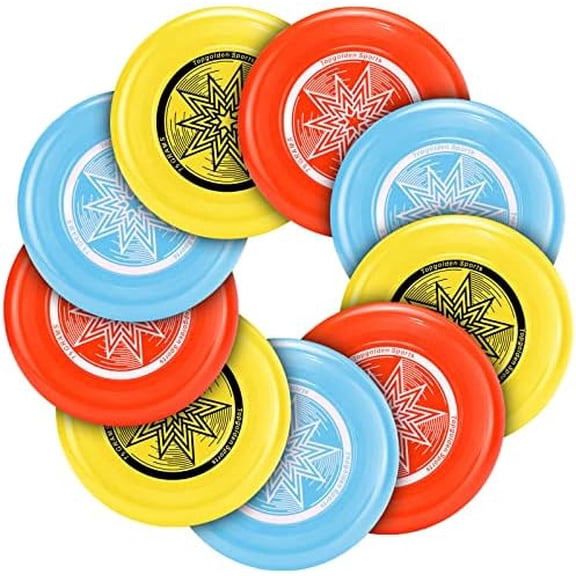 YNGLLC Outdoor Flying Disc 175 Gram, 10.75 Inch Sport Disc Loads of Colors Available, Suitable for Competitions, Team Flying Disc for Beach, Park, Pet, Camping and More,
