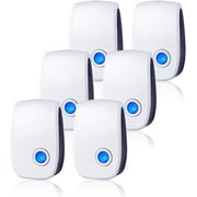 YNGLLC Ultrasonic Pest & Insect Repeller, 6 Pack, Ultrasonic Repellent for Insect, Roaches, Mice, Spiders, Ants, Bugs, Mosquitoes, Pest Control for House Garage Office Hotel